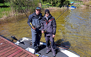 Znany skoczek narciarski wędkuje na Warmii i Mazurach Znany skoczek narciarski wędkuje na Warmii i Mazurach